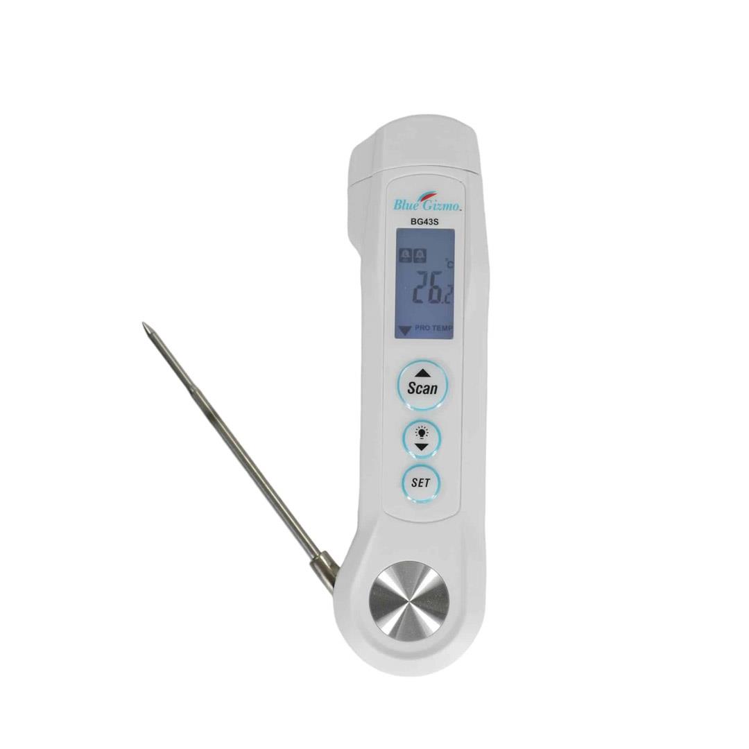 2-In-1 Non-Contact Infrared Thermometer Bg 43S