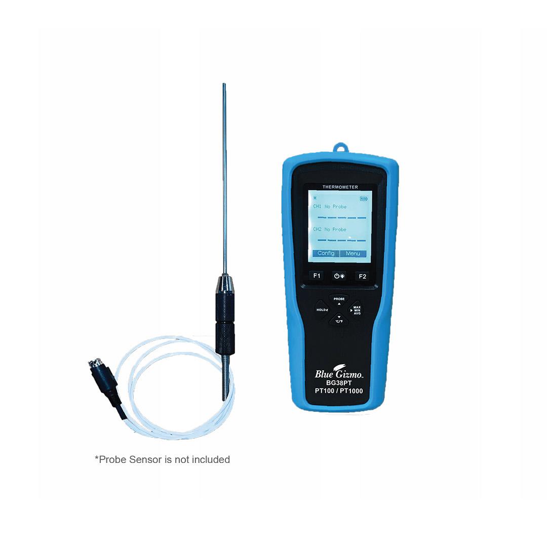 Dual Channel Pt100 / Pt1000 Datalogger Bg 38Pt